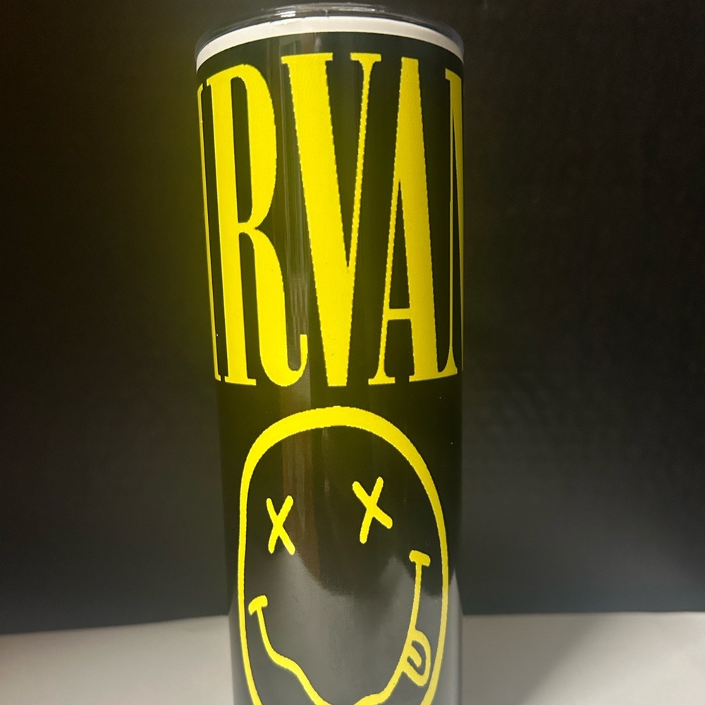 Nirvana Skinny Tumbler